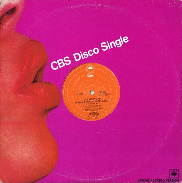 Dan Hartman : Instant Replay (12")