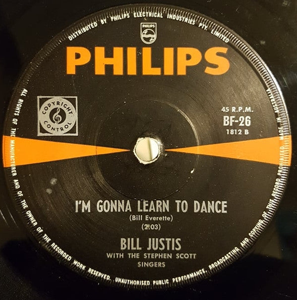 Bill Justis With The Stephen Scott Singers : Tahitian Tamouré (The Dance Of Love) (7", Single)