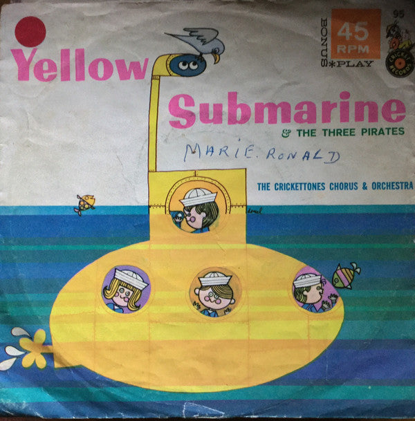 The Cricketone Chorus &amp; Orchestra : The Yellow Submarine (7&quot;)