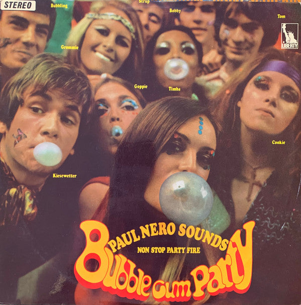 The Paul Nero Sounds : Pure Bubble Gum (LP, Album)