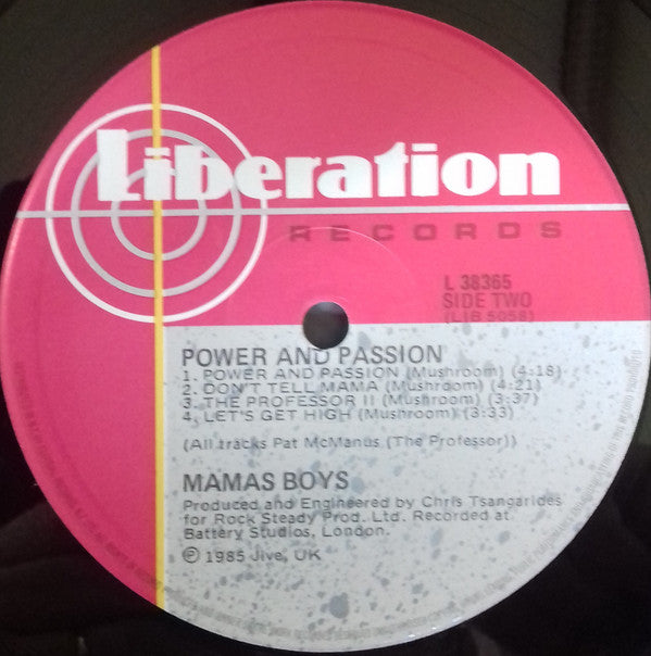 Mama's Boys : Power And Passion (LP, Album)