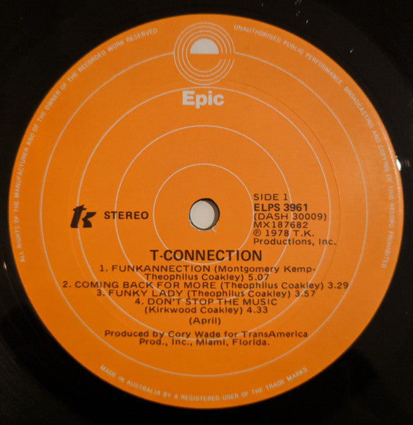 T-Connection : T-Connection (LP, Album)