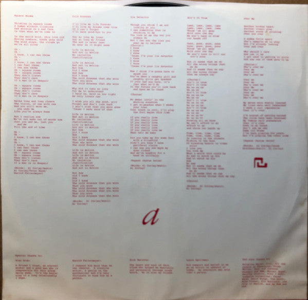 Al Corley : Square Rooms (LP, Album, 22 )