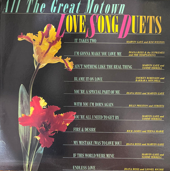 Various : All The Great Motown Love Song Duets (LP, Comp)