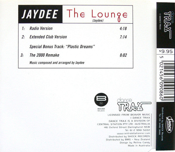 Jaydee : The Lounge (CD, Single)