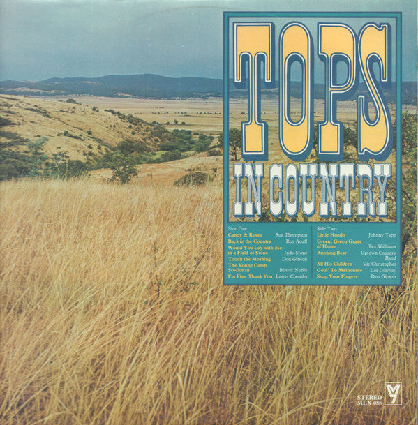 Various : Tops In Country (LP, Comp)