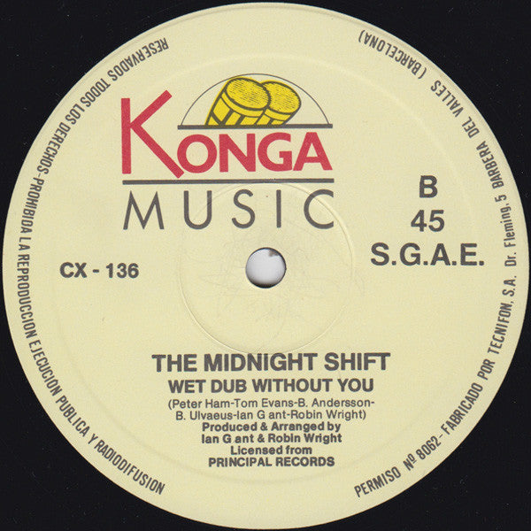 The Midnight Shift : Without You (12")