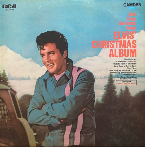 Elvis Presley : Elvis&#39; Christmas Album (LP, Album, RE)