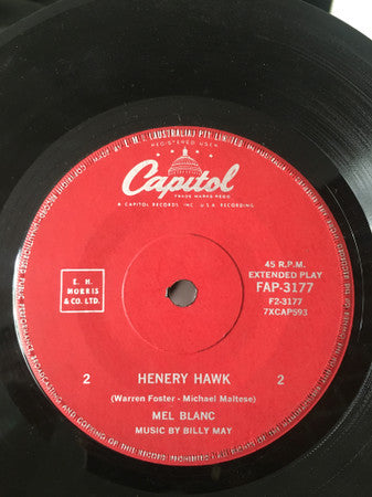 Henery Hawk, Bugs Bunny , featuring Mel Blanc : Henery Hawk / Bugs Bunny And Aladdin's Lamp (7", EP, Comp)