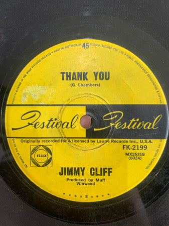 Jimmy Cliff : That's The Way Life Goes (7")