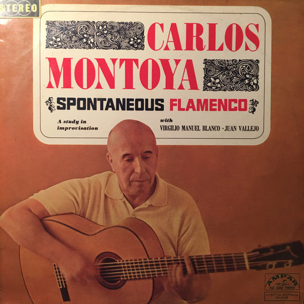 Carlos Montoya : Spontaneous Flamenco - A Study In Improvisation (LP, Album)