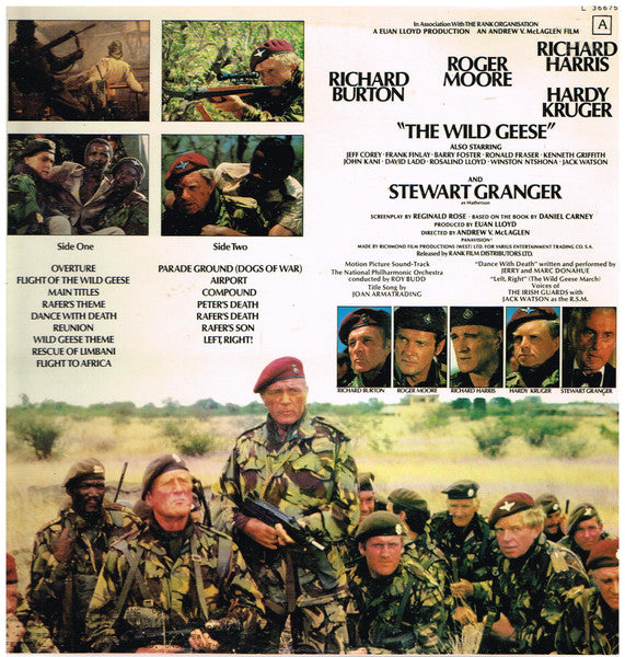 Roy Budd : The Wild Geese (Original Motion Picture Soundtrack) (LP)