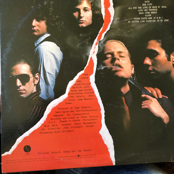 Tuff Darts : Tuff Darts! (LP, Album)