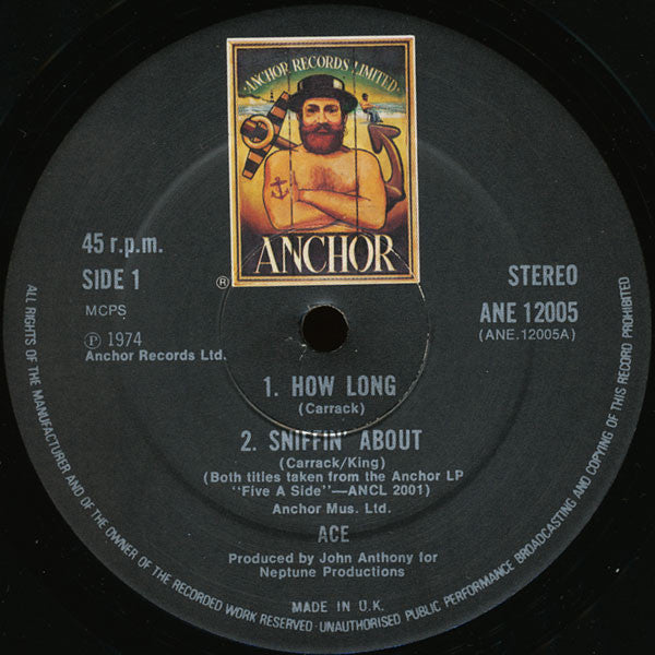 Ace (7) : Four Tracks From Ace (12")