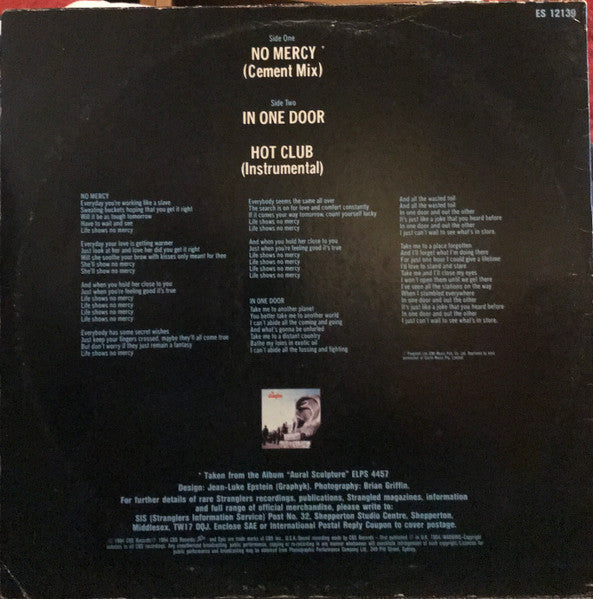 The Stranglers : No Mercy (12", Single)