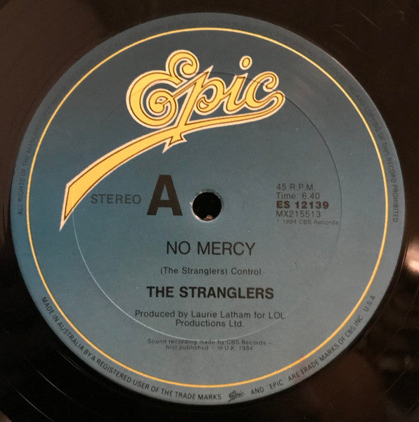 The Stranglers : No Mercy (12", Single)
