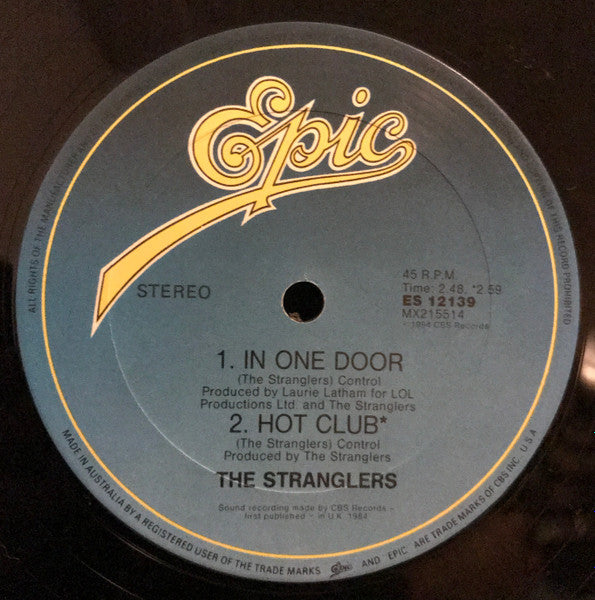 The Stranglers : No Mercy (12", Single)