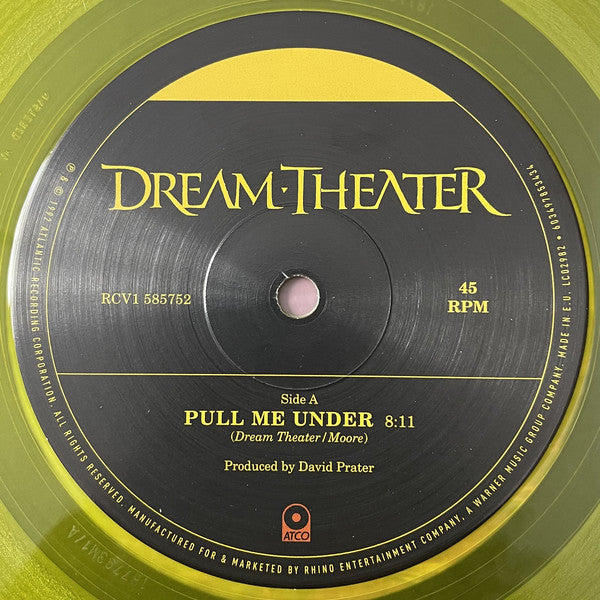 Dream Theater : Pull Me Under (12", Single, Ltd, Yel)