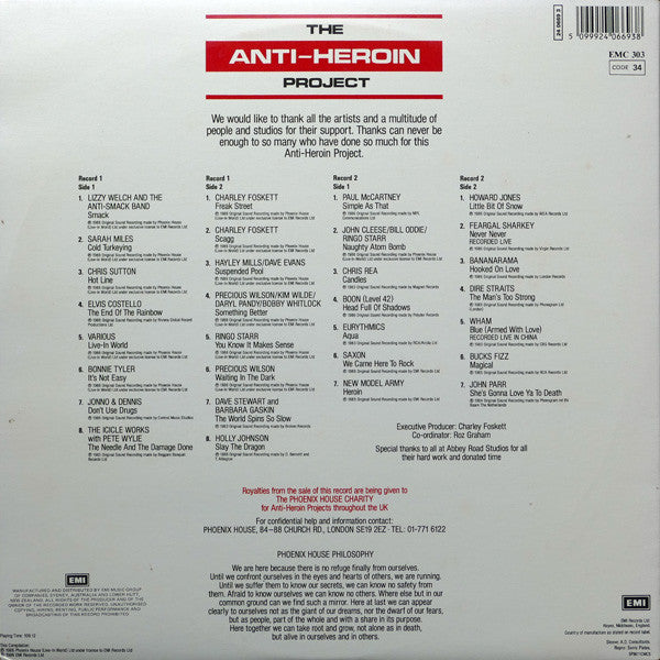 Various : It's A Live-In World - The Anti-Heroin Project (2xLP, Album)