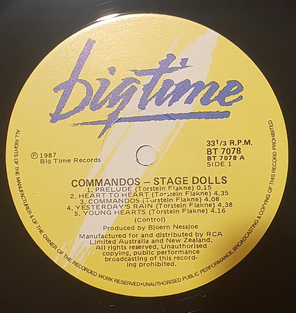 Stage Dolls : Commandos (LP, Album)
