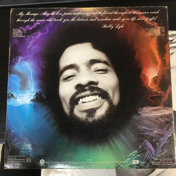 Bobby Lyle : The Genie (LP, Album, Jac)