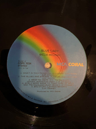 Billie Holiday : Blue Lady (LP, Comp)