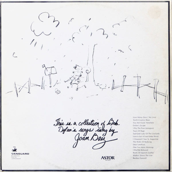 Joan Baez : Any Day Now (2xLP, Album, RE)