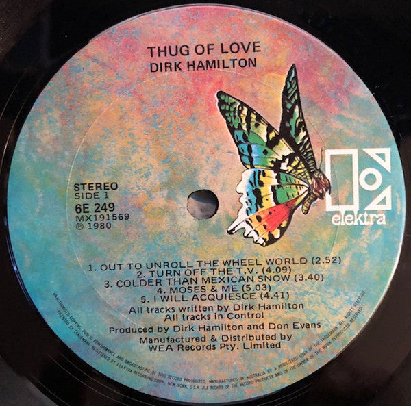 Dirk Hamilton : Thug Of Love (LP, Album)