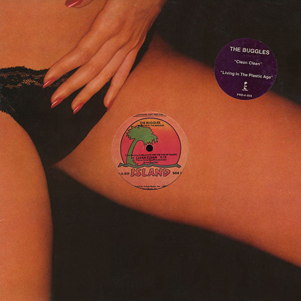 The Buggles : Clean Clean / Living In The Plastic Age (12", Promo)