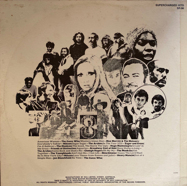 Various : Supercharged Hits (LP, Comp, Mono, Pur)