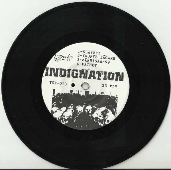 Indignation : Krossa Allt (7", EP)