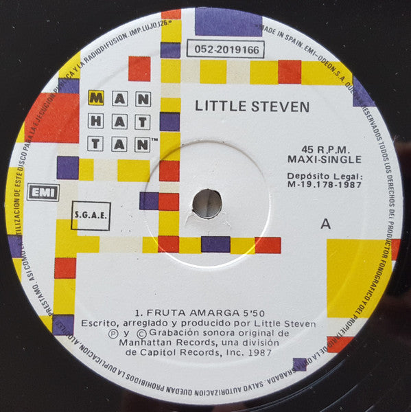 Little Steven : Fruta Amarga (12", Maxi)