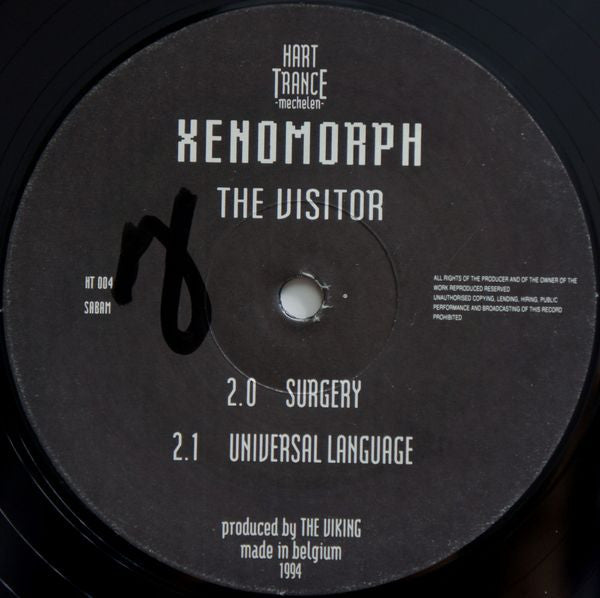 Xenomorph (4) : The Visitor (12")