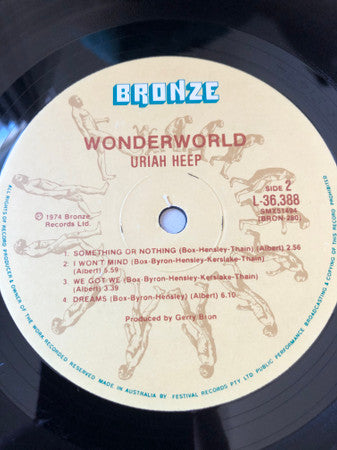 Uriah Heep : Wonderworld (LP)