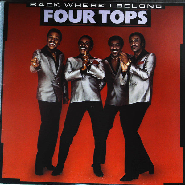 Four Tops : Back Where I Belong (LP, Album)