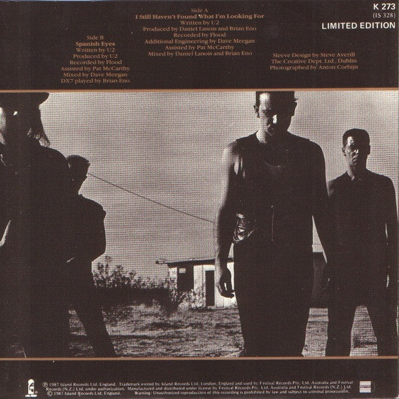 U2 : I Still Haven't Found What I'm Looking For (7", Single, Ltd)