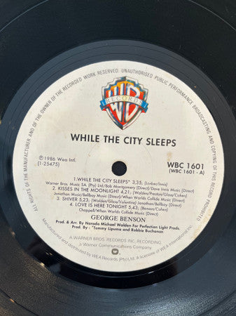 George Benson : While The City Sleeps... (LP, Album)