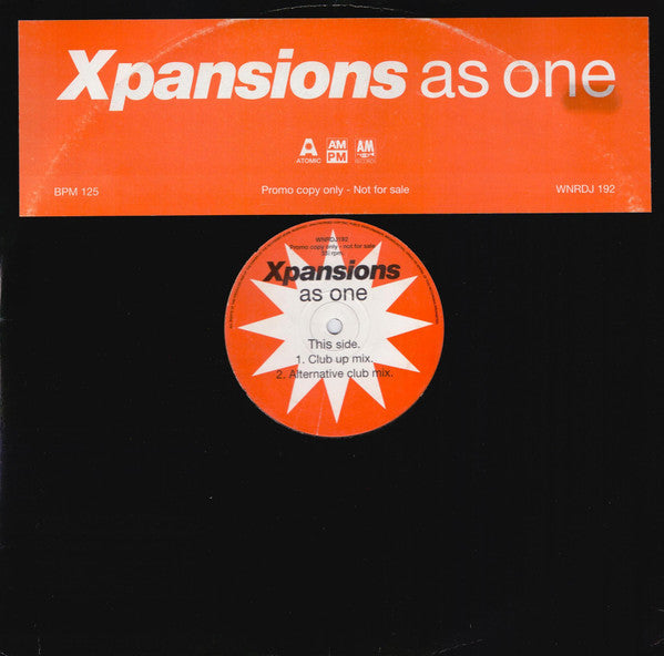 Xpansions : As One (12&quot;, Promo)