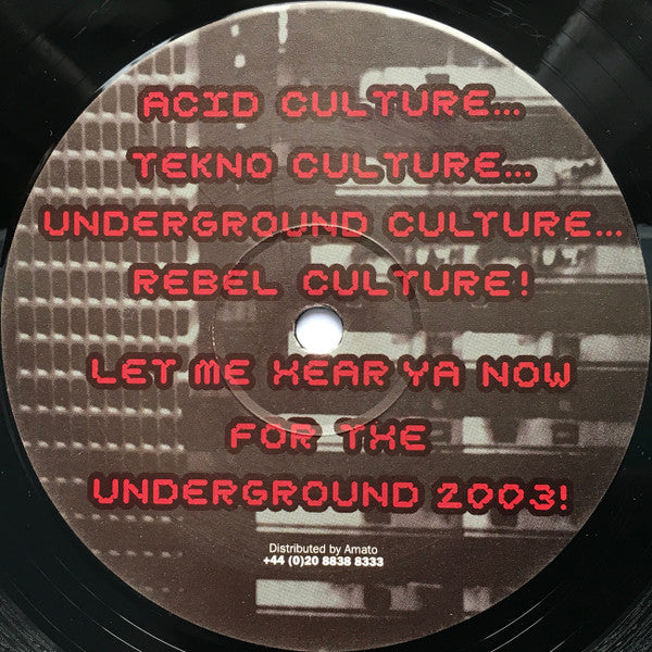 Headrush Tactics : Rebel Culture / Acid Culture [Definition] (12")