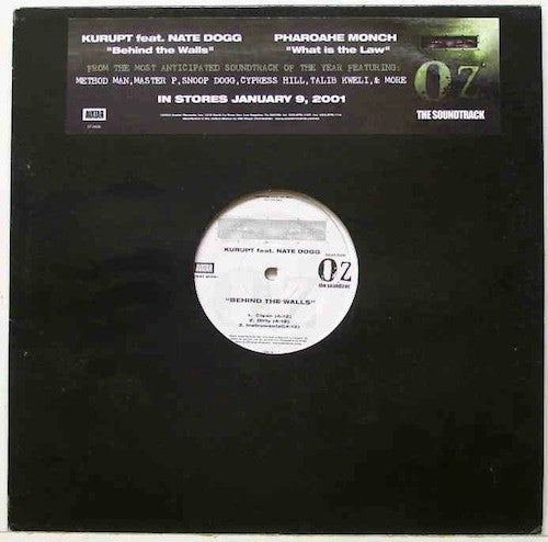 Kurupt / Pharoahe Monch : Behind The Walls / What Is The Law (12&quot;, Promo)