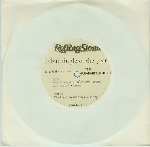 The Hummingbirds : Blush (7&quot;, Promo)