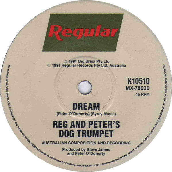 Dog Trumpet : I'm So Handsome (7", Single)