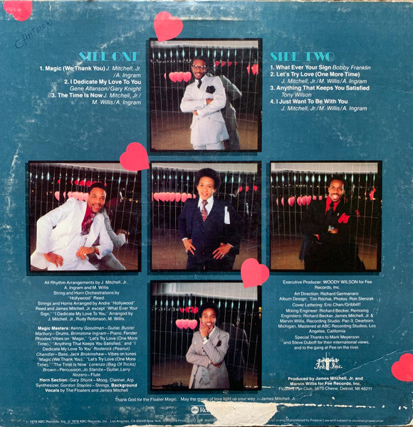 The Floaters : Magic (LP, Album)