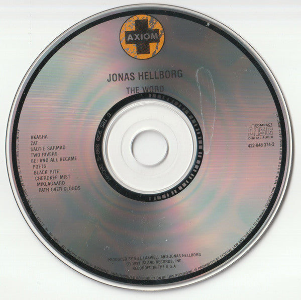 Jonas Hellborg : The Word (CD, Album)