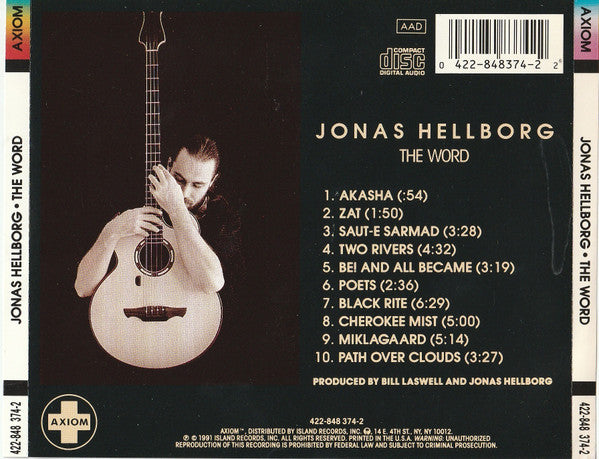 Jonas Hellborg : The Word (CD, Album)