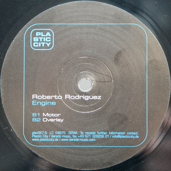 Roberto Rodriguez : Engine (12")