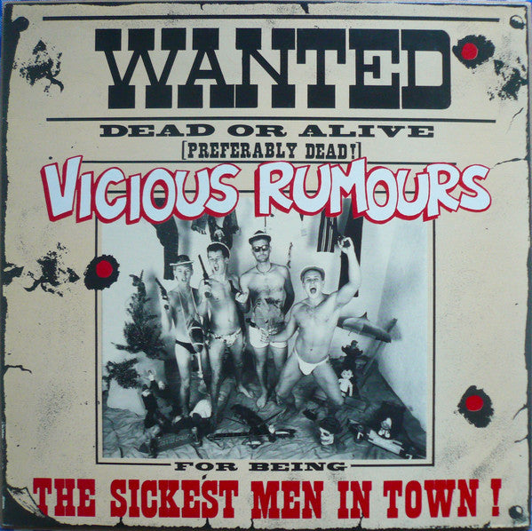 Vicious Rumours : The Sickest Men In Town (LP, Album, Blu)