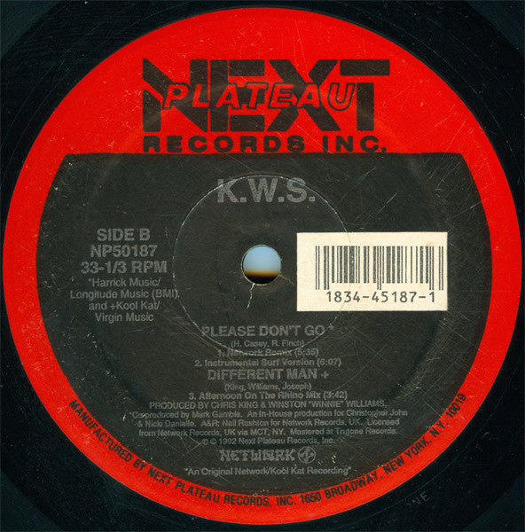 K.W.S. : Please Don't Go (12")