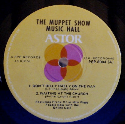 The Muppets : The Muppet Show Music Hall (7", EP)