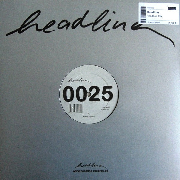 Analog System : The Wall (12")